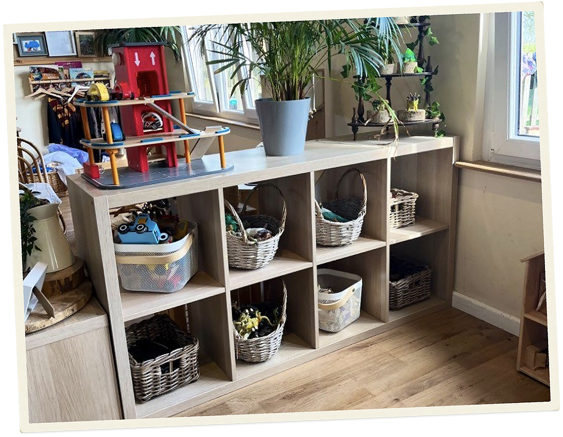 View 2 of the Garden Room for children aged 3 to 4 years old.