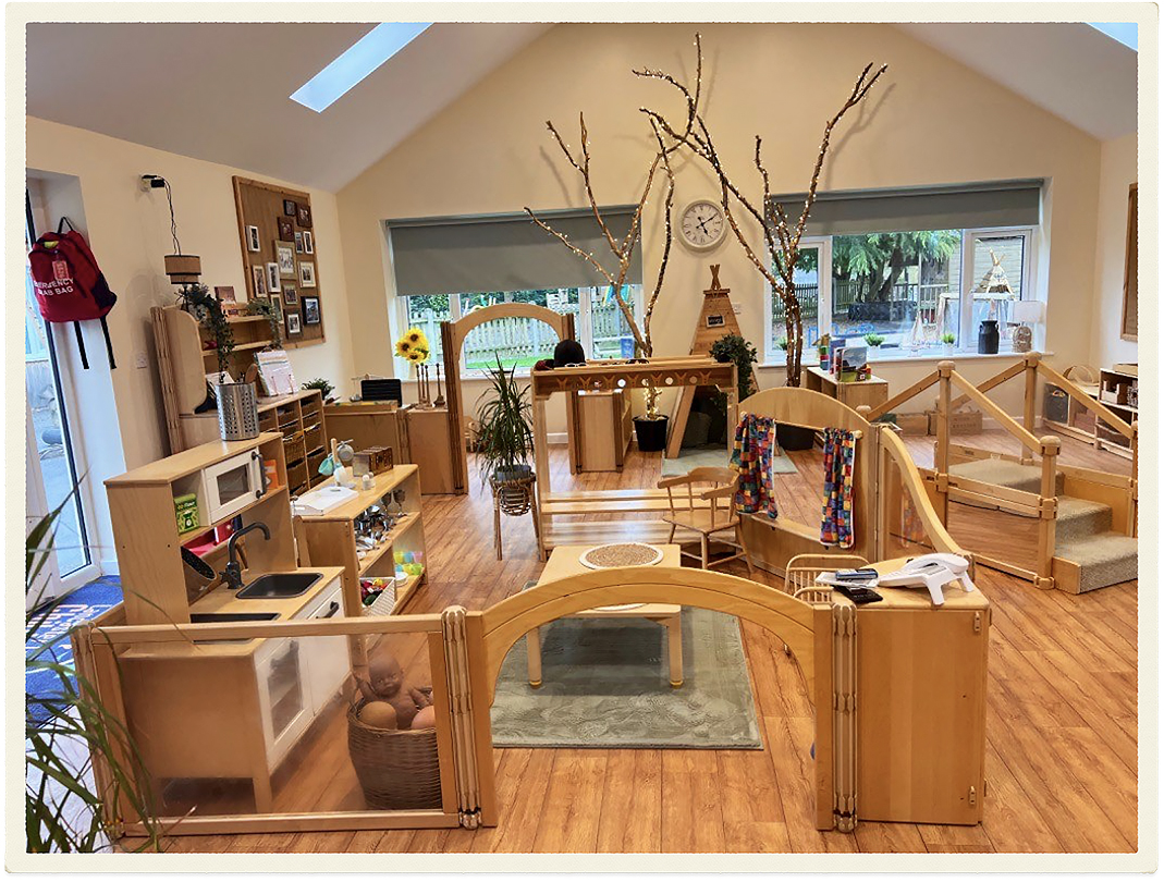 View 6 of the Sunflower Room for children aged 2 to 3 years old.