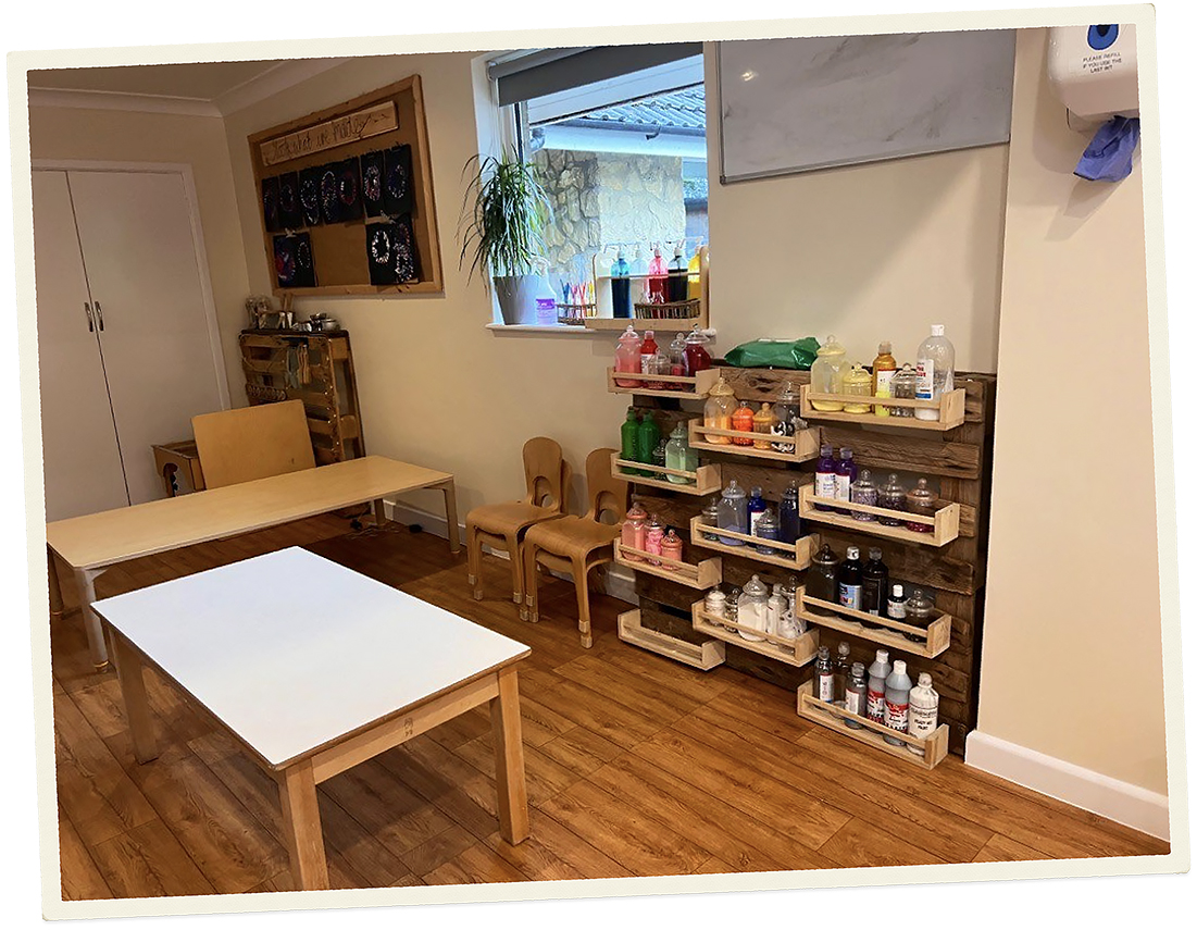View 5 of the Sunflower Room for children aged 2 to 3 years old.