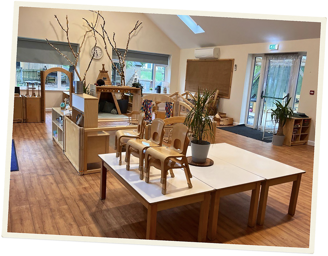 View 3 of the Sunflower Room for children aged 2 to 3 years old.